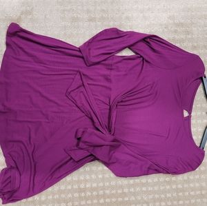 A-glow maternity top